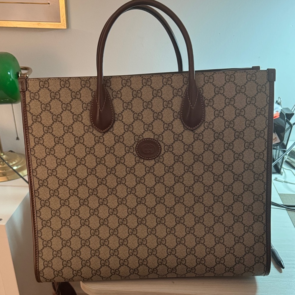 Gucci Brown and Cream Monogram